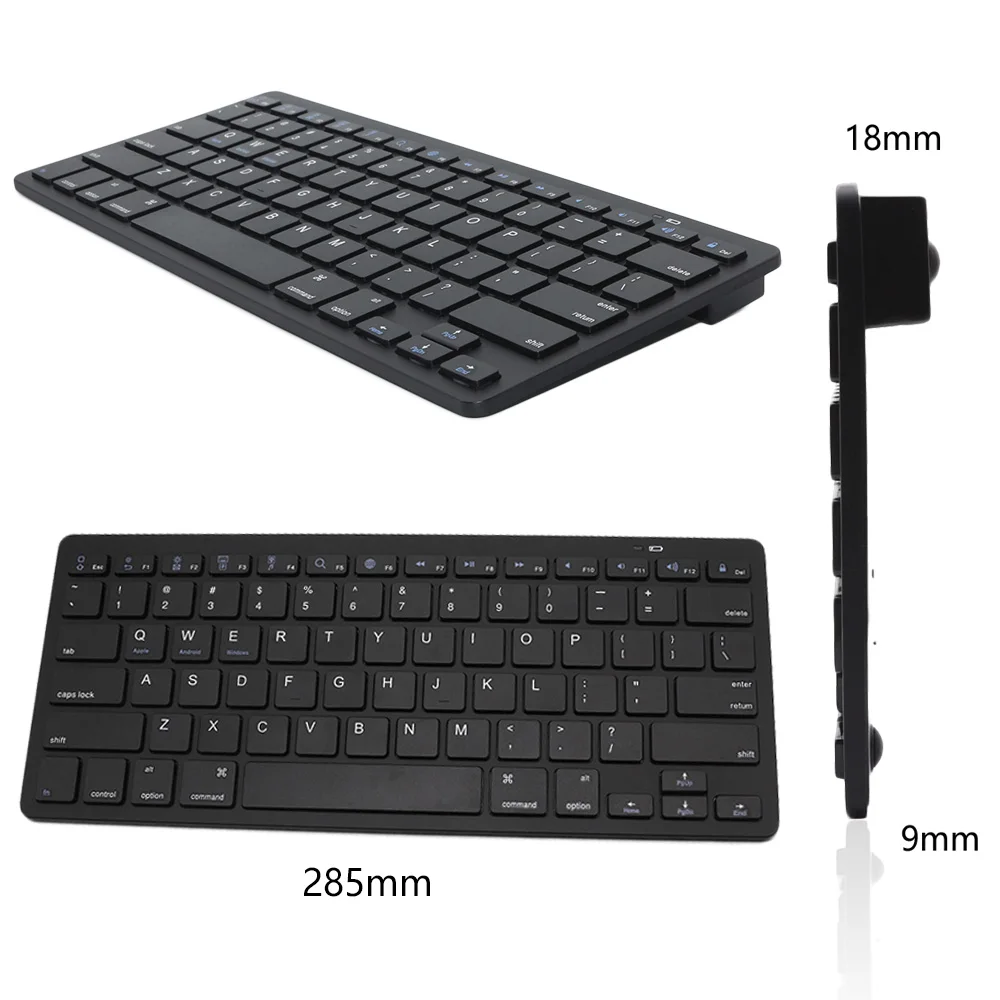 FastDisk Беспроводной Bluetooth клавиатура Ultra Slim для iPad 2 3 4 Mac PowerBook Ibook MacBook смартфонов