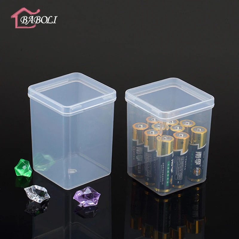 Transparent Lid Small Square Plastic Box For Storage Battery Small Tools Parts Stones Screw Case Hardware Accessories Container
Transparent Lid Small Square Plastic Box For Storage Battery Small Tools Parts Stones Screw Case Hardware Accessories Container