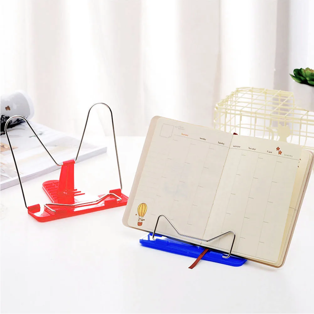Desktop Office Anti Rust Library Plastic Book Stand Music Sheets Bookends Lightweight Adjustable Holder Fold Reading Frame
Desktop Office Anti Rust Library Plastic Book Stand Music Sheets Bookends Lightweight Adjustable Holder Fold Reading Frame