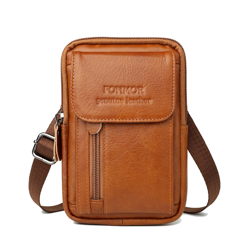 Genuine Leather Wasit Bag for Men Mobile Phone Fanny pack Mini Belt Pouch Money Pack Pouch Case Cover Holder For travel bag
Genuine Leather Wasit Bag for Men Mobile Phone Fanny pack Mini Belt Pouch Money Pack Pouch Case Cover Holder For travel bag