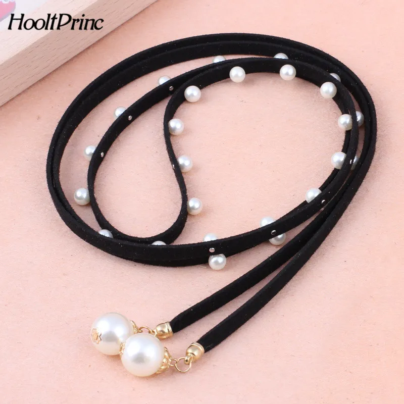2019 New Fashion Beading Decor Belt Korea Style Solid PU Leather Pearl Knitted Belts For Women Elastic Simple Elegant Belt Women
2019 New Fashion Beading Decor Belt Korea Style Solid PU Leather Pearl Knitted Belts For Women Elastic Simple Elegant Belt Women