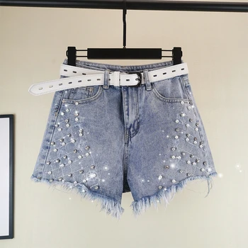 beading diamond women shorts denim sexy A-line blue tassel wide leg lady elegant skirts top quality
beading diamond women shorts denim sexy A-line blue tassel wide leg lady elegant skirts top quality