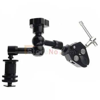 100% New 7" Adjustable Articulating Magic Arm Super Clamp Mount Kit For Camera DSLR RIG Z96 LED Light friction
100% New 7" Adjustable Articulating Magic Arm Super Clamp Mount Kit For Camera DSLR RIG Z96 LED Light friction