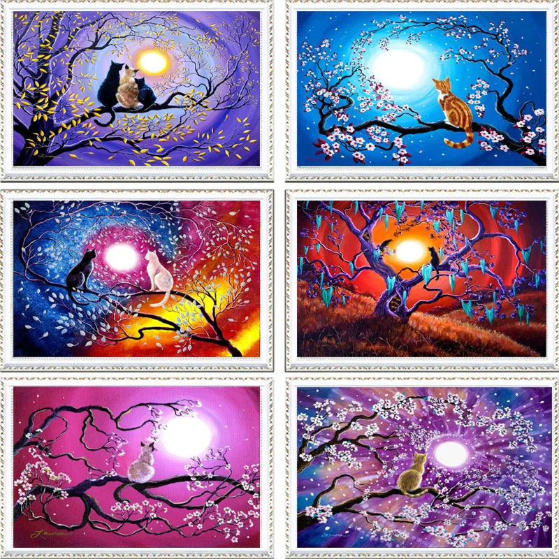DIY 5D Diamond Mosaic Cartoon Cats Handmade full Diamond Painting Cross Stitch Kits Diamond Embroidery Patterns Rhinestones
DIY 5D Diamond Mosaic Cartoon Cats Handmade full Diamond Painting Cross Stitch Kits Diamond Embroidery Patterns Rhinestones