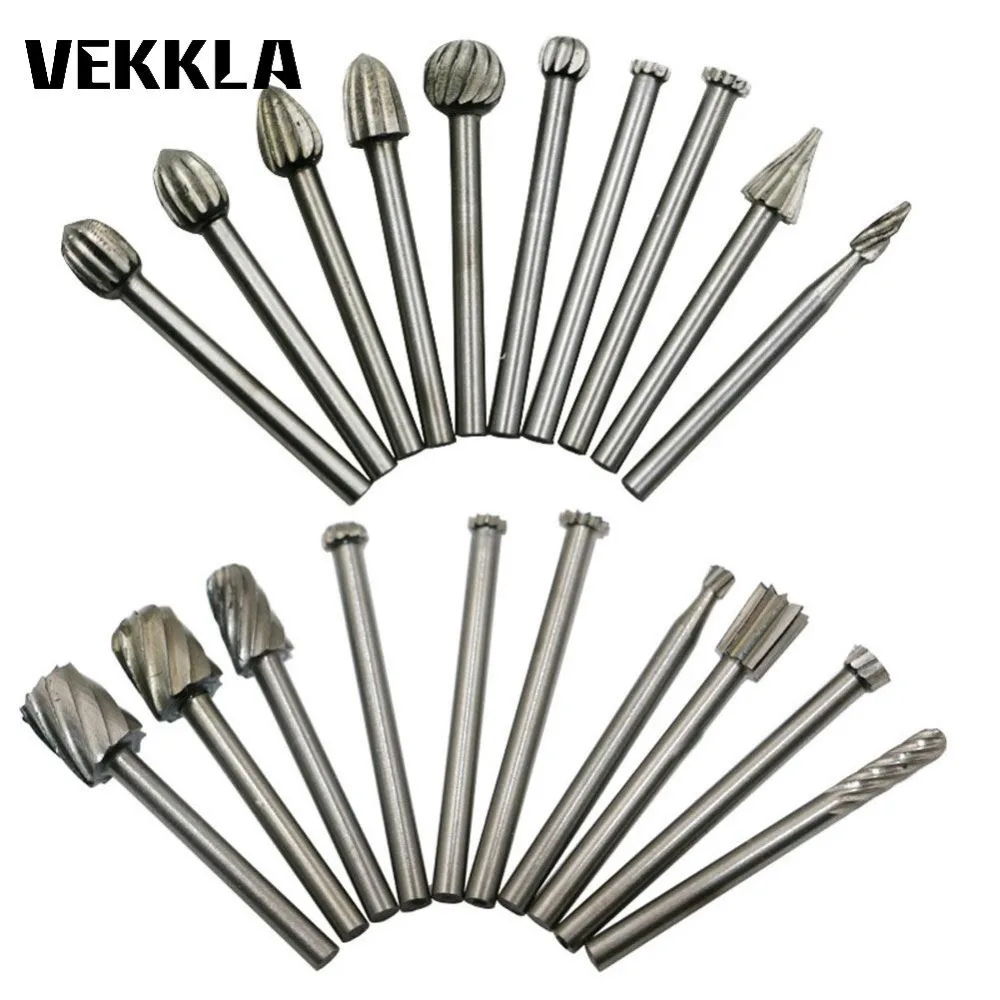 20 шт./компл. фрезы из быстрорежущей стали Dremel, набор фрез Dremel для древесины с ЧПУ, набор фрез, шлифовальный станок, резьба по дереву, резной нож
20 шт./компл. фрезы из быстрорежущей стали Dremel, набор фрез Dremel для древесины с ЧПУ, набор фрез, шлифовальный станок, резьба по дереву, резной нож
