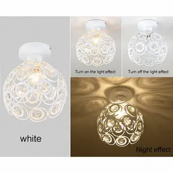 1pcs Ceiling panels E27 white creative crystal minimalist ceiling light simple ceiling lamp bedroom alley
1pcs Ceiling panels E27 white creative crystal minimalist ceiling light simple ceiling lamp bedroom alley