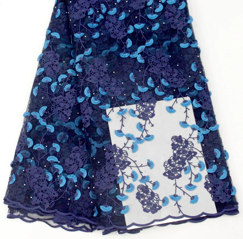 blue lace fabric tissus africains guipure tulles perlage high quality nigerian beaded lace fabric net lace 2018 5yard/lot
blue lace fabric tissus africains guipure tulles perlage high quality nigerian beaded lace fabric net lace 2018 5yard/lot