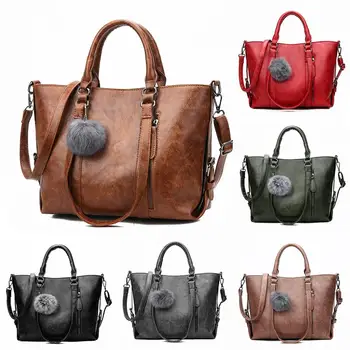 Retro Europe and America ladies bag solid color handbag large capacity Messenger bag Zip Shoulder Tote Dropship Y605
Retro Europe and America ladies bag solid color handbag large capacity Messenger bag Zip Shoulder Tote Dropship Y605