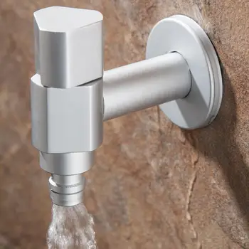 Simple Mini Square Space Aluminum Washing Machine Dedicated G1/2 Quick Open Into The Wall Mounted Faucet Single Cold Tap
Simple Mini Square Space Aluminum Washing Machine Dedicated G1/2 Quick Open Into The Wall Mounted Faucet Single Cold Tap