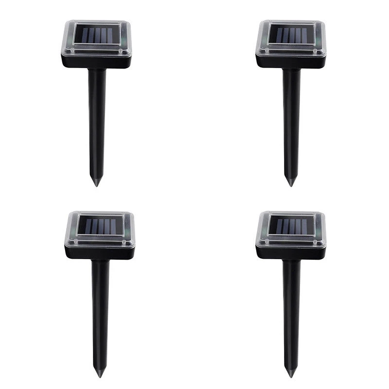 4 Pcs Solar Power Pest Repeller Outdoor Garden Ultrasonic Repeller Garden Lawn Mole Snake Bird Electronic Drive Mouse Snake Re
4 Pcs Solar Power Pest Repeller Outdoor Garden Ultrasonic Repeller Garden Lawn Mole Snake Bird Electronic Drive Mouse Snake Re