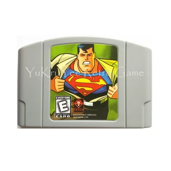 Superman Video Game Accessories Memory Cartridge Card for 64 Bit Console US NTSC Version N064
Superman Video Game Accessories Memory Cartridge Card for 64 Bit Console US NTSC Version N064