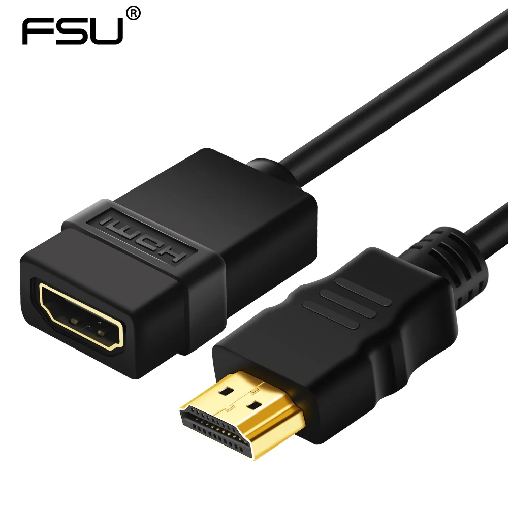 3FT 1M 1080P HDMI Cable HDMI to HDMI for Connector Adapter Extender Male to Female Port For HDTV Extension
3FT 1M 1080P HDMI Cable HDMI to HDMI for Connector Adapter Extender Male to Female Port For HDTV Extension