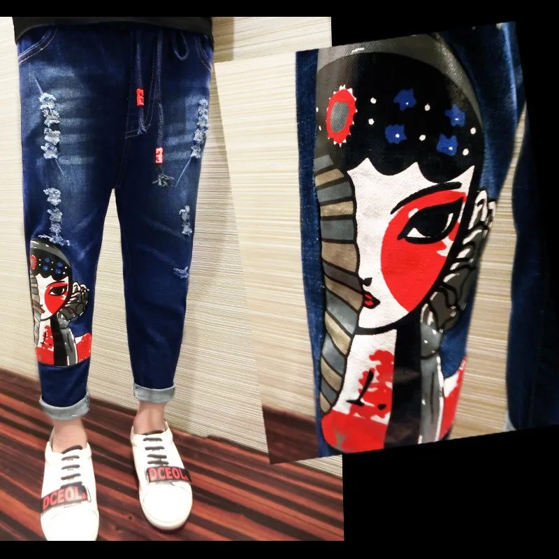 Boys jeans autumn 2019 new children's trousers spring and autumn casual pant children's pants chinese peking opera style jeans
Boys jeans autumn 2019 new children's trousers spring and autumn casual pant children's pants chinese peking opera style jeans