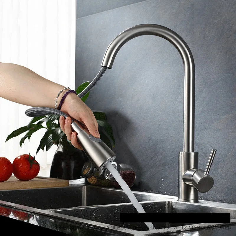 

Lead-free 304 Stainless Steel Hot and Cool Water Control Switch Faucet Kicthen Faucet Metal Faucet Water Faucet