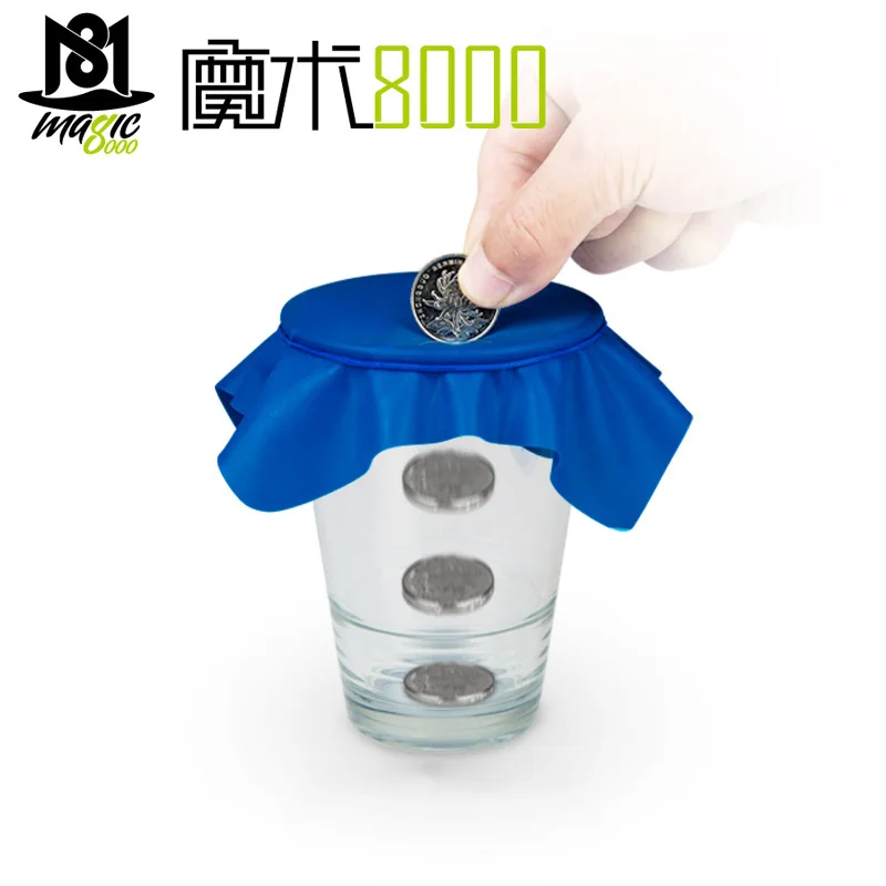 Hot Pena Coin penetration Dish coin thru rubber sheet into cup Black Hole Magic Trick For Professional Magician Trick Magic
Hot Pena Coin penetration Dish coin thru rubber sheet into cup Black Hole Magic Trick For Professional Magician Trick Magic
