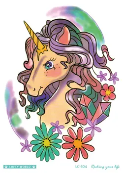 LC-504/2016 Latest Big Waterproof Women/MenTemporary Body Art Tattoo Stickers Fake Animal Horse Tattoo Stickers For Arm
LC-504/2016 Latest Big Waterproof Women/MenTemporary Body Art Tattoo Stickers Fake Animal Horse Tattoo Stickers For Arm