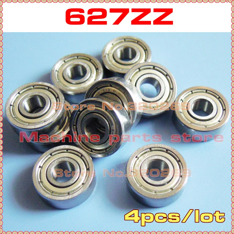 4pcs radial shaft 627ZZ ball bearing 7*22*7 7x22x7mm metal shield 627Z deep groove ball bearing F627zz flange bearing
4pcs radial shaft 627ZZ ball bearing 7*22*7 7x22x7mm metal shield 627Z deep groove ball bearing F627zz flange bearing