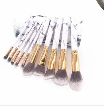 10Pcs/Set Professional Makeup Brushes Marbling Handle Eye Shadow Eyebrow Lip Eye Make Up Brush Comestic Tools / by dhl 100sets
10Pcs/Set Professional Makeup Brushes Marbling Handle Eye Shadow Eyebrow Lip Eye Make Up Brush Comestic Tools / by dhl 100sets