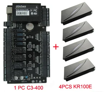 4 Doors Access Control Panel C3-400 door access control+4pcs KR100E RFID Reader ZK Access contorl Board C3-400
4 Doors Access Control Panel C3-400 door access control+4pcs KR100E RFID Reader ZK Access contorl Board C3-400