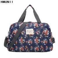 2017 Women Fashion Traveling Shoulder Bag Large Capacity Travel Bag Hand Luggage Bag Clothes Organizer Glamor Girl Duffle Bags image