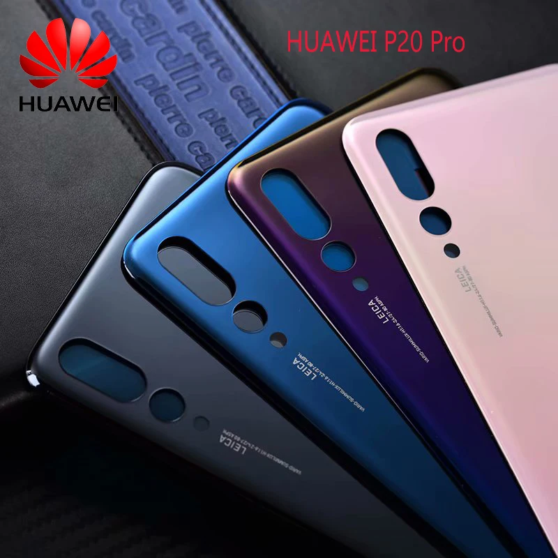 100% оригинал для HUAWEI P20 Pro задняя крышка корпуса 3D стекло аккумулятора чехол Замена