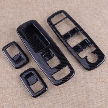 CITALL 4Pcs Carbon Fiber Style Window Switch Panel Deciration Cover Trim Fit for Jeep Grand Cherokee 2014 2015 2016 2017 2018
CITALL 4Pcs Carbon Fiber Style Window Switch Panel Deciration Cover Trim Fit for Jeep Grand Cherokee 2014 2015 2016 2017 2018