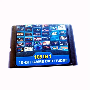 105 in 1 For Sega Megadrive Genesis Game Cartridge with Contra Streets of Rage Sonic Golden Axe
105 in 1 For Sega Megadrive Genesis Game Cartridge with Contra Streets of Rage Sonic Golden Axe