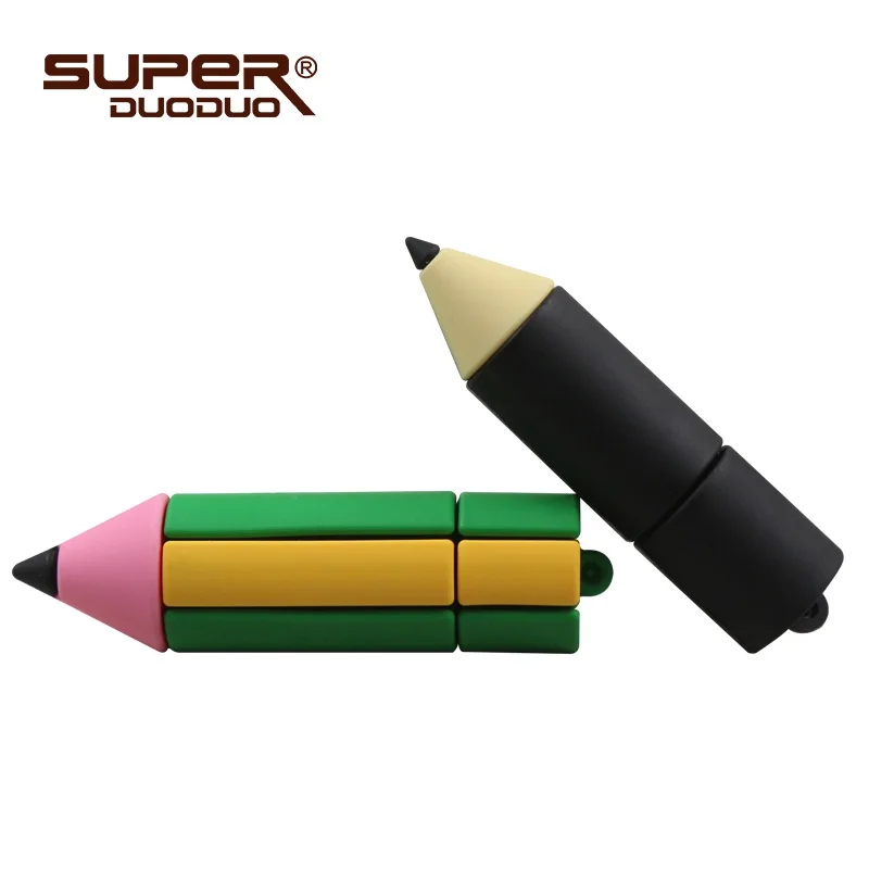 Lovely pencil model pen drive 8gb 16gb silicone usb flash drive 32gb 64gb 128GB pendrive flash usb memory stick 4gb memoria usb
Lovely pencil model pen drive 8gb 16gb silicone usb flash drive 32gb 64gb 128GB pendrive flash usb memory stick 4gb memoria usb