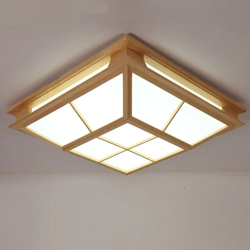 Japanese Tatami Wooden Square LED Ceiling Lights Simple Living Room Restaurant Bedroom ceiling LED lamps
Japanese Tatami Wooden Square LED Ceiling Lights Simple Living Room Restaurant Bedroom ceiling LED lamps