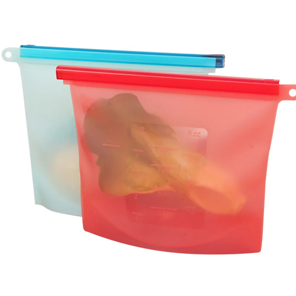 Reusable Silicone Vacuum Food Fresh Bags Wraps Fridge Food Storage Containers Refrigerator Bag Kitchen Colored Ziplock Bags L3
Reusable Silicone Vacuum Food Fresh Bags Wraps Fridge Food Storage Containers Refrigerator Bag Kitchen Colored Ziplock Bags L3
