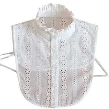 Women Lace Collar Pure Color Detachable Lapel Choker Necklace Shirt Fake False Collar Blouse Sweatshirt Vest Accessories
Women Lace Collar Pure Color Detachable Lapel Choker Necklace Shirt Fake False Collar Blouse Sweatshirt Vest Accessories