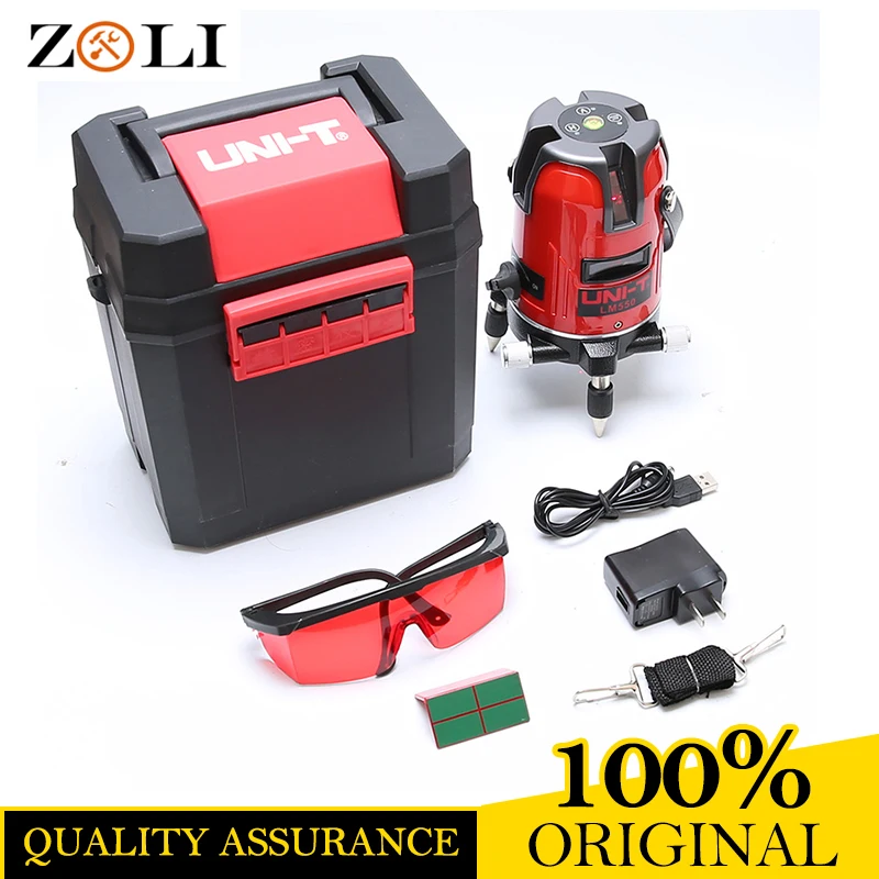 UNI-T LM520 LM530 LM550 Laser Level 2/3/5Lines 635nm 360 Degree Self Nivel Laser Cross Laser Level Red Lines Laser Level On Sale
UNI-T LM520 LM530 LM550 Laser Level 2/3/5Lines 635nm 360 Degree Self Nivel Laser Cross Laser Level Red Lines Laser Level On Sale
