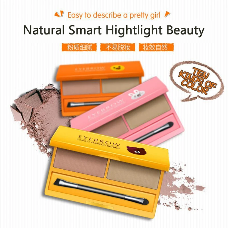 3 Types Double Colors Eyebrow Powder Palette Enhancer Shadow Long-lasting Easy to Wear Makeup Cosmetic Tool
3 Types Double Colors Eyebrow Powder Palette Enhancer Shadow Long-lasting Easy to Wear Makeup Cosmetic Tool