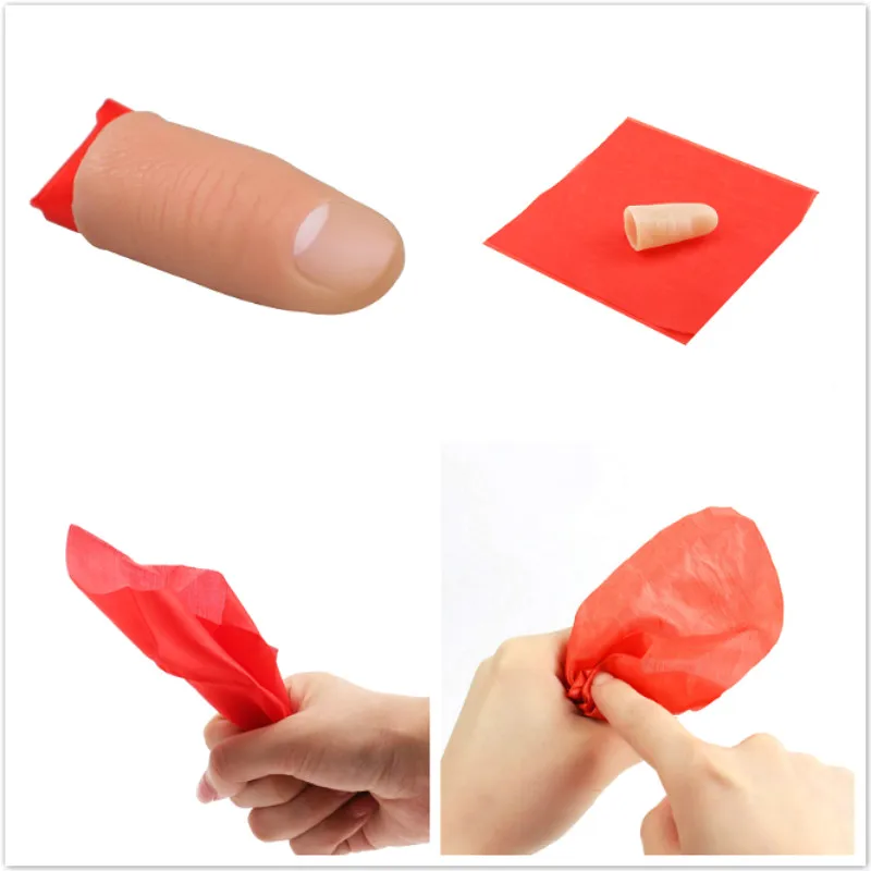 Hot Sale Fake Soft Thumb Tip Finger Artificial Magic Tricks Close Up Vanish Appearing Finger Tricks Props Toys Funny Prank
Hot Sale Fake Soft Thumb Tip Finger Artificial Magic Tricks Close Up Vanish Appearing Finger Tricks Props Toys Funny Prank