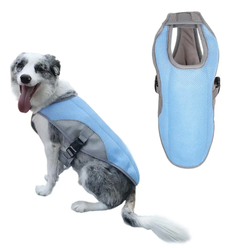 Summer Dog Cooling Vest Harness Cooler Jacket Adjustable Mesh Cooler Dog Cooling Vest Jacket Coat for Puppy Dog Cats Kittens Pet
Summer Dog Cooling Vest Harness Cooler Jacket Adjustable Mesh Cooler Dog Cooling Vest Jacket Coat for Puppy Dog Cats Kittens Pet