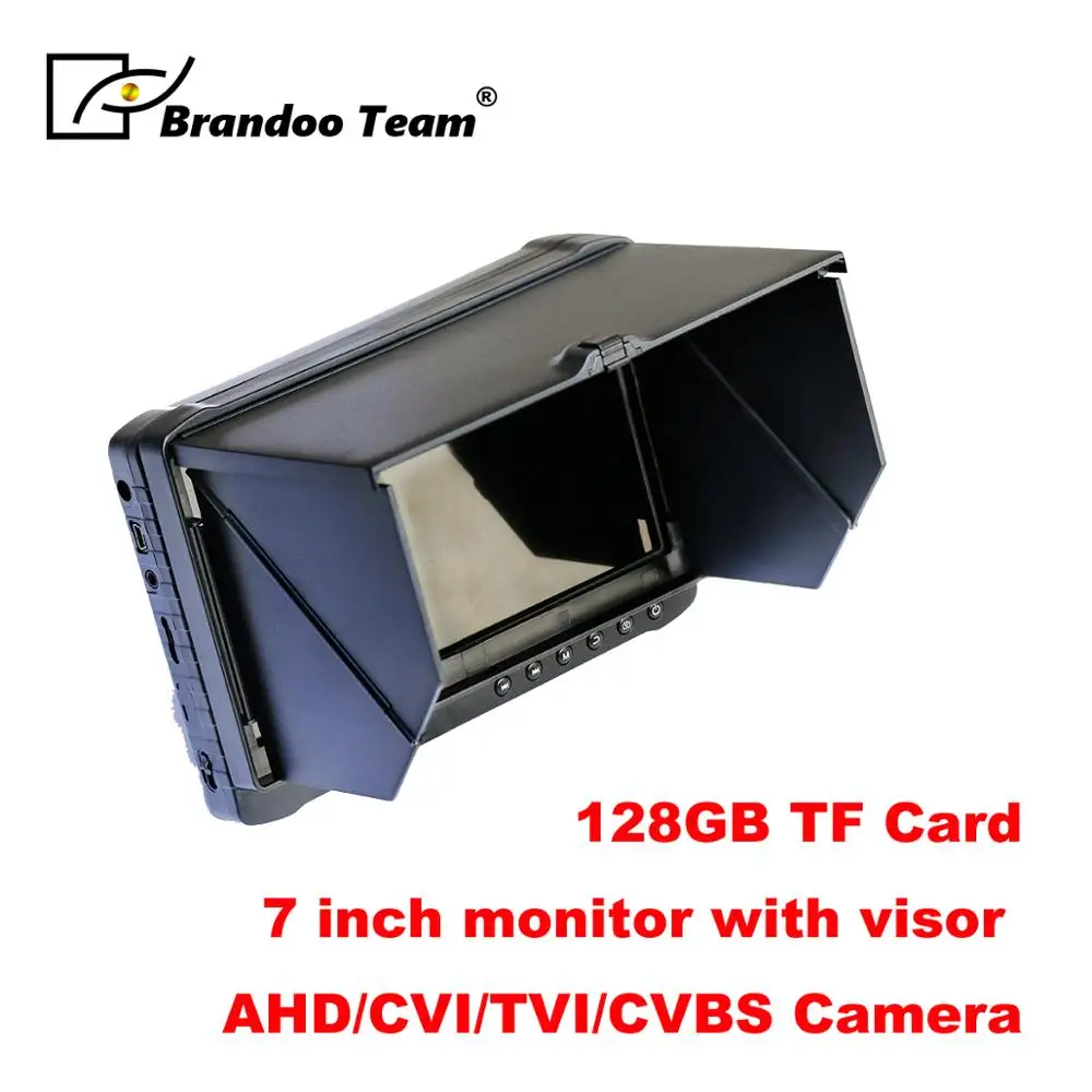 BRANDOO 7" inch HD LCD portable CCTV DVR monitor digital video recorder monitor Security Surveillance Screen,Free shipping
BRANDOO 7" inch HD LCD portable CCTV DVR monitor digital video recorder monitor Security Surveillance Screen,Free shipping
