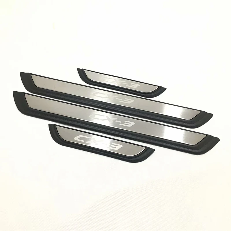 For Mazda CX-3 CX3 2014-2018 Stainless Steel Door Sill Trim Protection Door Sill Guard Protector Trim Cover car styling 4PCS
For Mazda CX-3 CX3 2014-2018 Stainless Steel Door Sill Trim Protection Door Sill Guard Protector Trim Cover car styling 4PCS