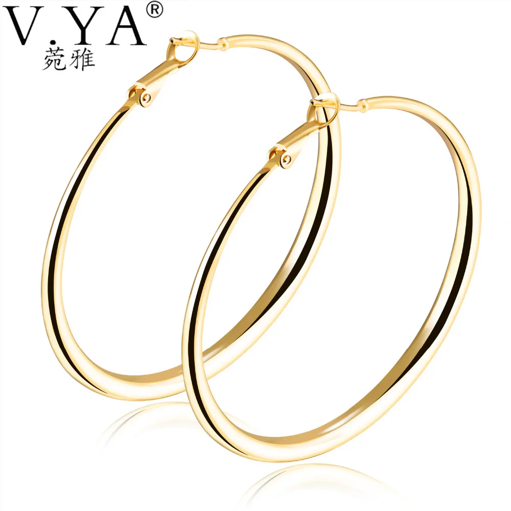 V.YA 2017 Trendy Earrings Female Big Circle Jewelry Aretes Luxury Brand Earrings For Female Charm Gold Color Copper Wholesales
V.YA 2017 Trendy Earrings Female Big Circle Jewelry Aretes Luxury Brand Earrings For Female Charm Gold Color Copper Wholesales