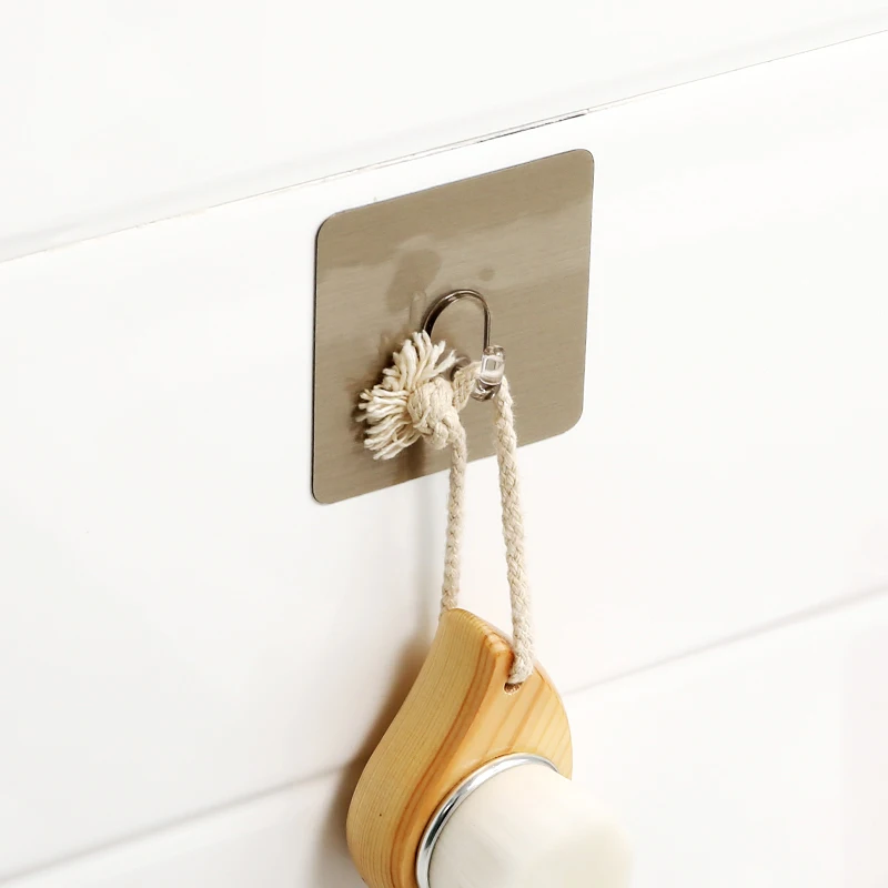 1PC Wall Mounted Type Hook Use Bathroom Kitchen Multi-Purpose Hooks Self-adhesive hook Strong Miscellaneous storage rack hanger
1PC Wall Mounted Type Hook Use Bathroom Kitchen Multi-Purpose Hooks Self-adhesive hook Strong Miscellaneous storage rack hanger