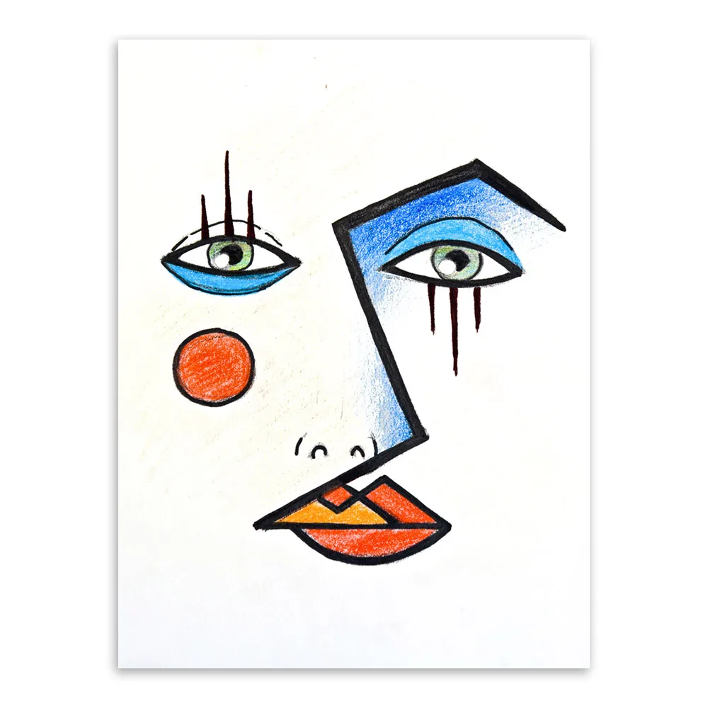 Nordic Minimalist Face Abstract Picasso Poster painting Fashion Modern Living Room Home Decor Wall Art Canvas Painting No Frame
Nordic Minimalist Face Abstract Picasso Poster painting Fashion Modern Living Room Home Decor Wall Art Canvas Painting No Frame