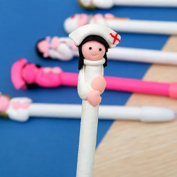 6 Pcs/set Creative Cute Creative Stationery Doctor Nurse Polymer Caly Word Ball Pens Student Kids Gift
6 Pcs/set Creative Cute Creative Stationery Doctor Nurse Polymer Caly Word Ball Pens Student Kids Gift