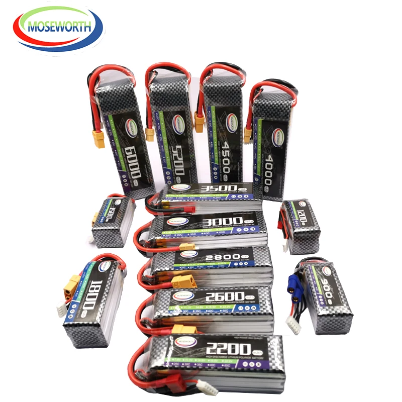 4S 14.8V 2200 2800 3300 3800 4200 5200 6000mAh 30C 40C60C RC LiPo Battery For RC Helicopter Aircraft Quadcopter Car LiPo 4S AKKU
4S 14.8V 2200 2800 3300 3800 4200 5200 6000mAh 30C 40C60C RC LiPo Battery For RC Helicopter Aircraft Quadcopter Car LiPo 4S AKKU