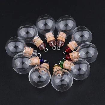 10 Pieces 4ml Mini Empty Glass Wishing Bottles Perfume Jars with Screw Cork Stopper Cap Lid
10 Pieces 4ml Mini Empty Glass Wishing Bottles Perfume Jars with Screw Cork Stopper Cap Lid