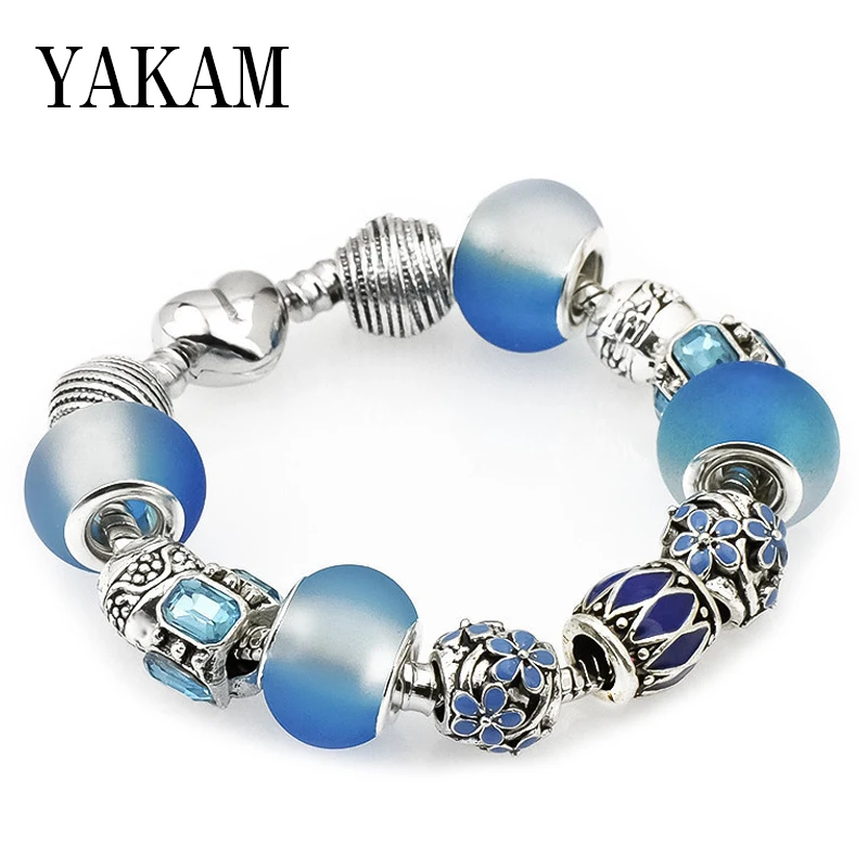 Fit Original Charms Bracelet Blue Enamel Flower Cube Zircon Dim Opal Beads Mujer Fashion Jewelry Making European Bangle Berloque
Fit Original Charms Bracelet Blue Enamel Flower Cube Zircon Dim Opal Beads Mujer Fashion Jewelry Making European Bangle Berloque