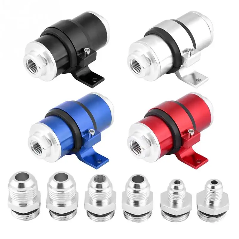 Fuel Filter Universal Black 30 Micron Billet Aluminum Inline Fuel/Petrol Filter Bracket AN6/AN8/AN10 Black Aluminum New Arrivals
Fuel Filter Universal Black 30 Micron Billet Aluminum Inline Fuel/Petrol Filter Bracket AN6/AN8/AN10 Black Aluminum New Arrivals