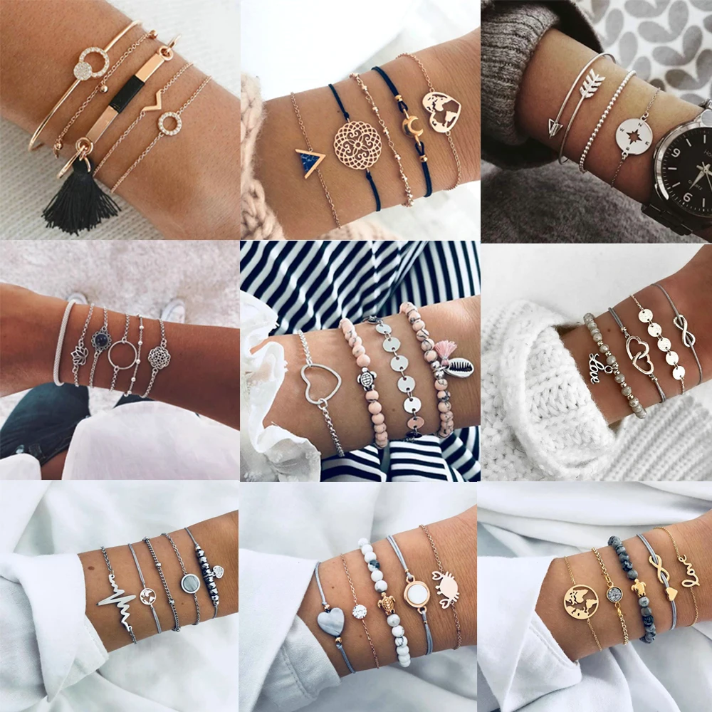 Octbyna Bohemian Bracelets&Bangles Set Vintage Bead Boho Charm Bracelet For Women Accessories For Female Jewelry Dropshipping
Octbyna Bohemian Bracelets&Bangles Set Vintage Bead Boho Charm Bracelet For Women Accessories For Female Jewelry Dropshipping
