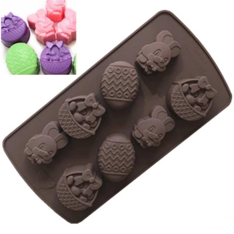 Silicone Mold 8 Easter Egg DIY Soap Mold Chocolate Aroma Mold Cake Decoration Mold Baking Tool Pudding Pastry Mould High Quality 
Silicone Mold 8 Easter Egg DIY Soap Mold Chocolate Aroma Mold Cake Decoration Mold Baking Tool Pudding Pastry Mould High Quality