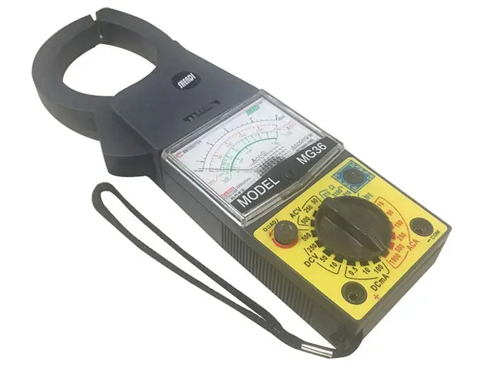 HD MG36 Analog ammeter, clamp meter, AC/DC clamp meter, ACA1000A,Clamp head removable, dual multimeter.
HD MG36 Analog ammeter, clamp meter, AC/DC clamp meter, ACA1000A,Clamp head removable, dual multimeter.