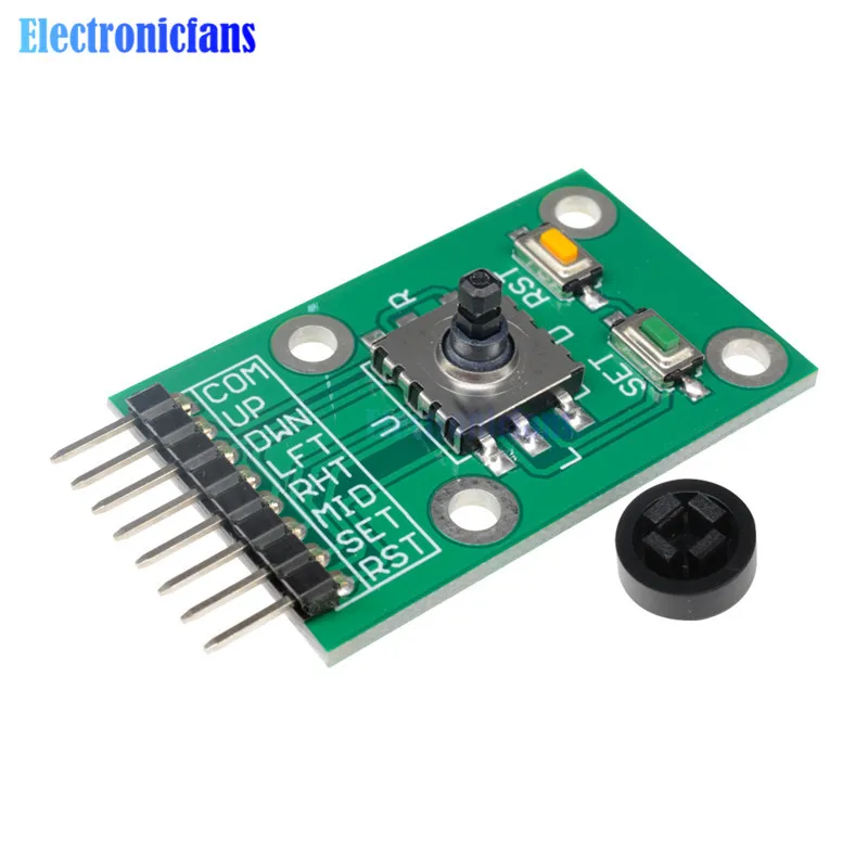 Five Direction Navigation Button Module Diy Electronic PCB Board MCU AVR Game 5D Rocker Joystick Independent for Arduino
Five Direction Navigation Button Module Diy Electronic PCB Board MCU AVR Game 5D Rocker Joystick Independent for Arduino