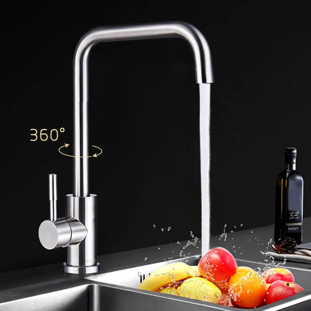 Single Handle Single Hole Kitchen Faucet 360 Degree Rotation Mixers Sink Hot and Cold Water Purification Tap Deck Mounted Faucet
Single Handle Single Hole Kitchen Faucet 360 Degree Rotation Mixers Sink Hot and Cold Water Purification Tap Deck Mounted Faucet
